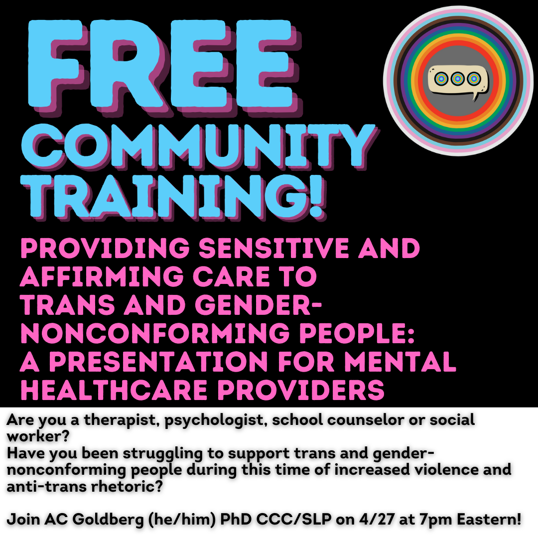 Providing Sensitive and Affirming Care to Trans and Gender ...